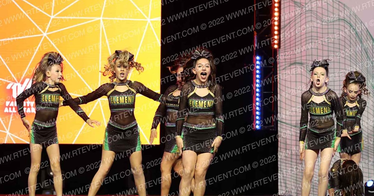 Element Elite Tumbling & Cheer YOUTH XENON · The Midwest Regional Summit