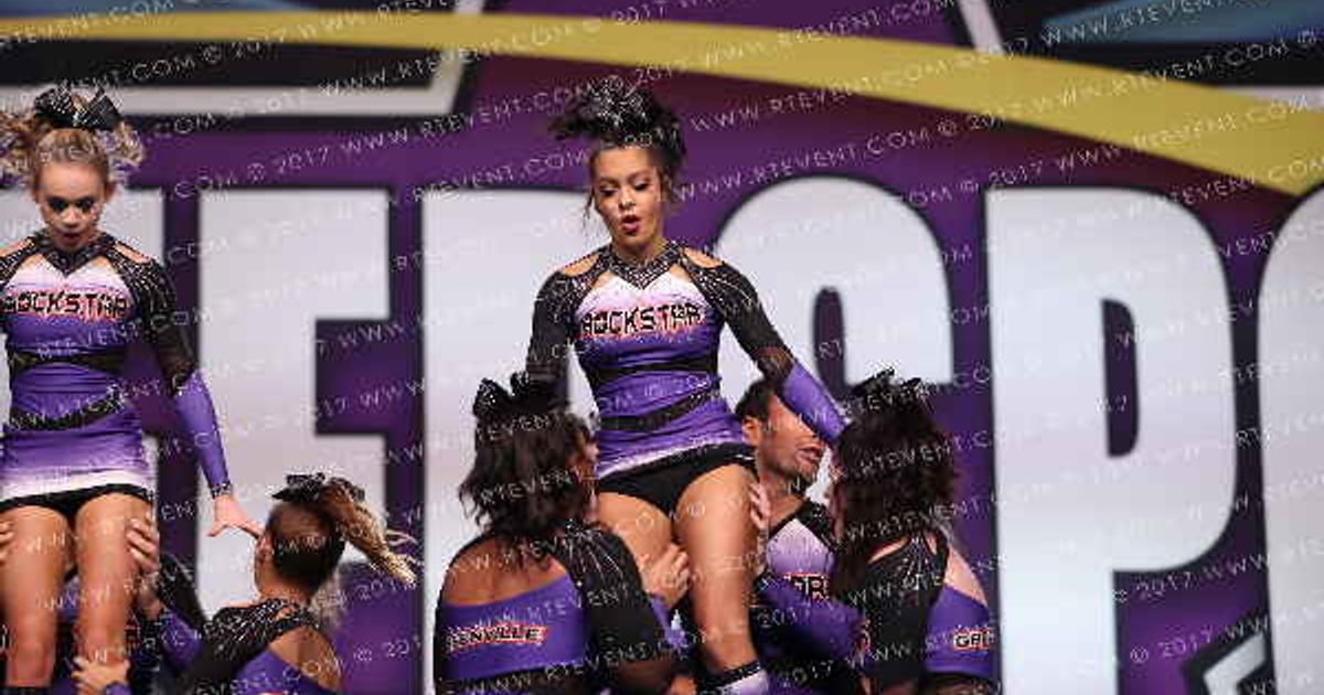 Rockstar Cheer Rolling Stones · CHEERSPORT NATIONALS HALL B5