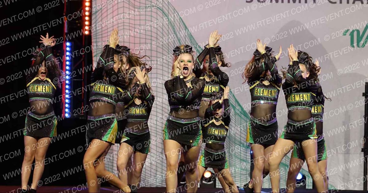 Element Elite Tumbling & Cheer YOUTH NITRO · The Midwest Regional Summit