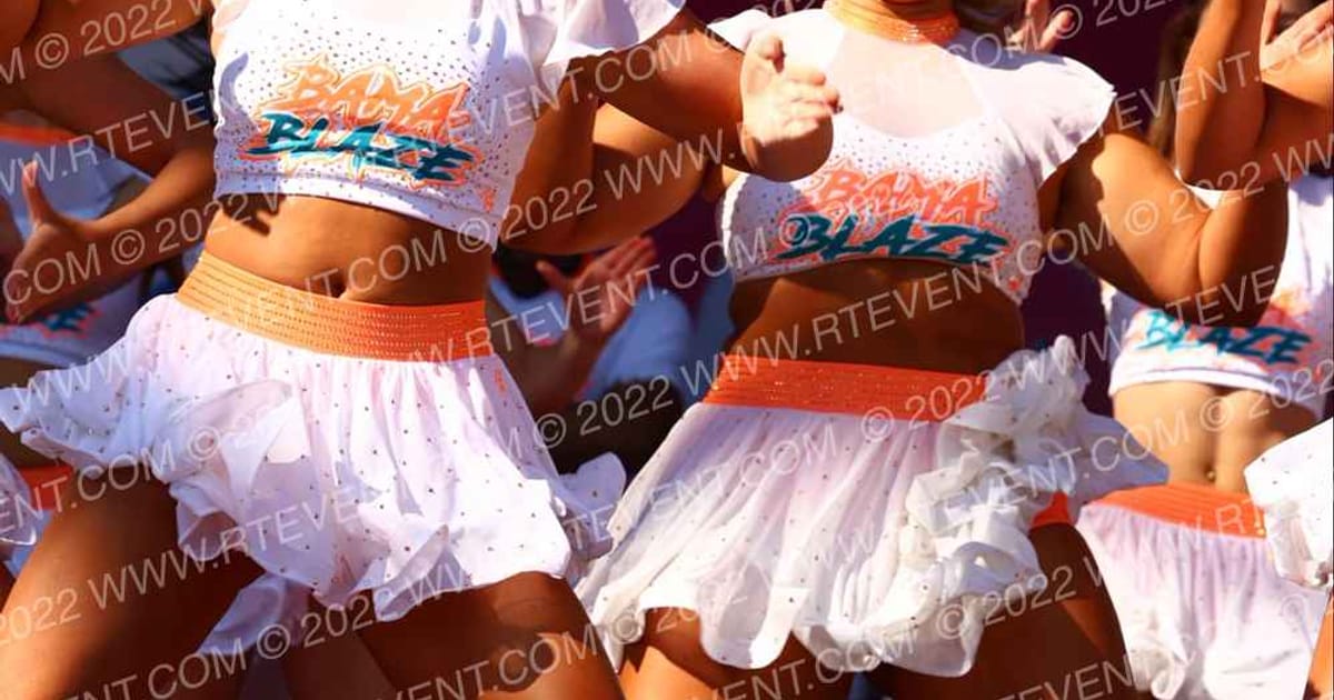 Bama Blaze Elite Cheer Onyx · Beach Blast
