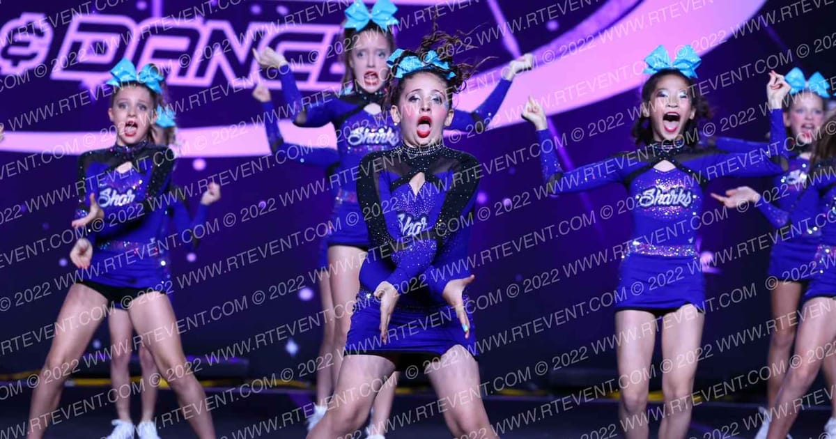 Biron Elite Cheer Icy Sharks · The US Finals Galveston