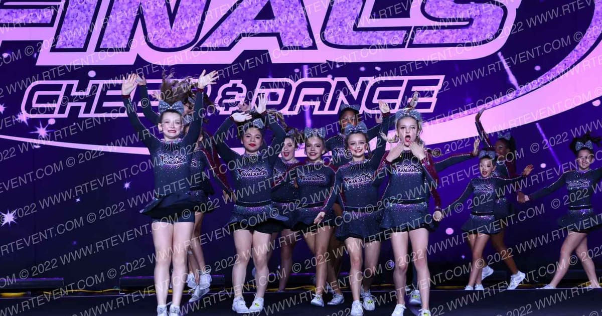 Cheer FX Black Ice · The US Finals Galveston