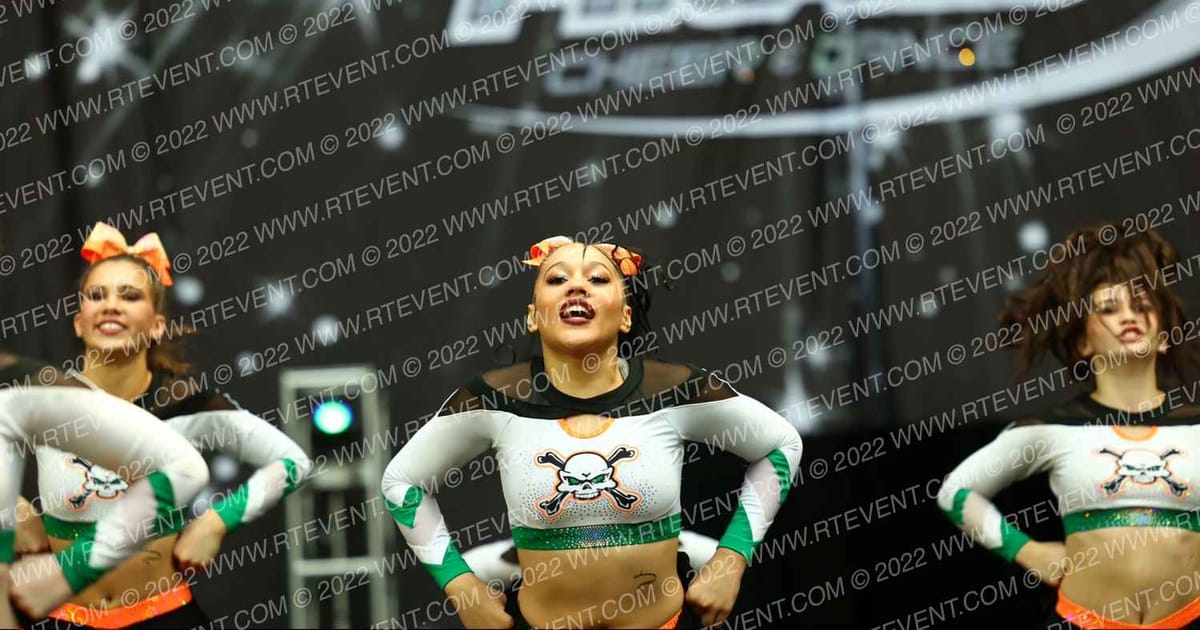 Iowa Elite Cheer of MN REBELLION · The US Finals Des Moines
