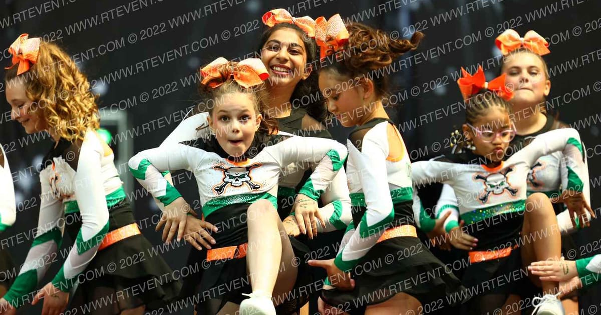 Iowa Elite Cheer of MN WARRIORS · The US Finals Des Moines