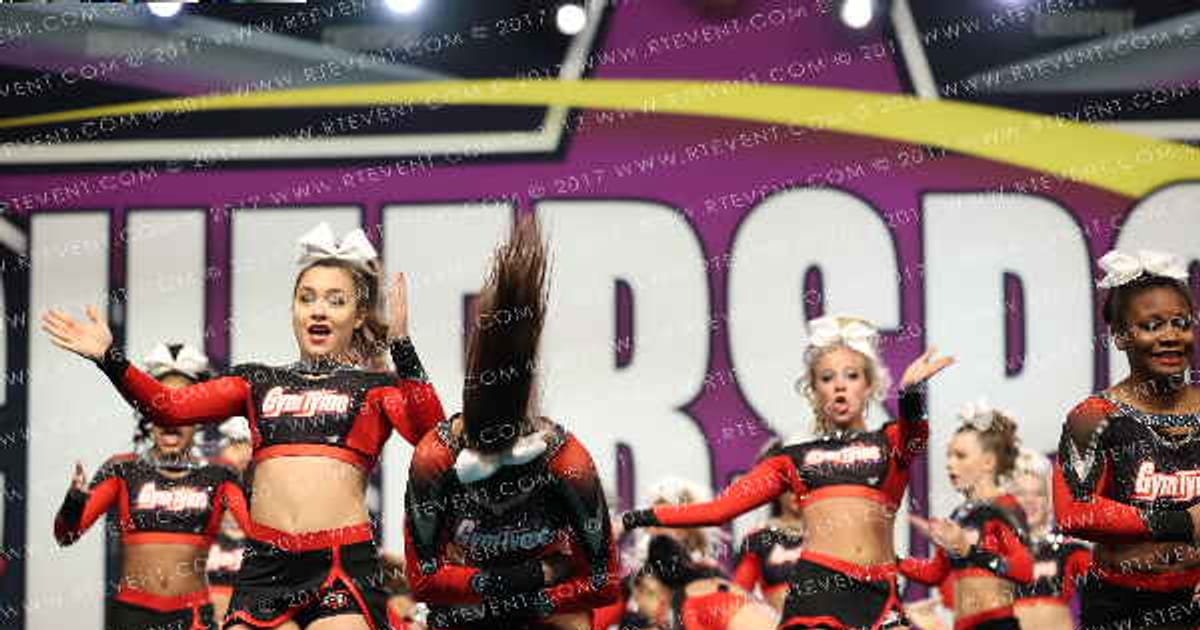 GymTyme All-Stars Rouge · CHEERSPORT NATIONALS HALL B4