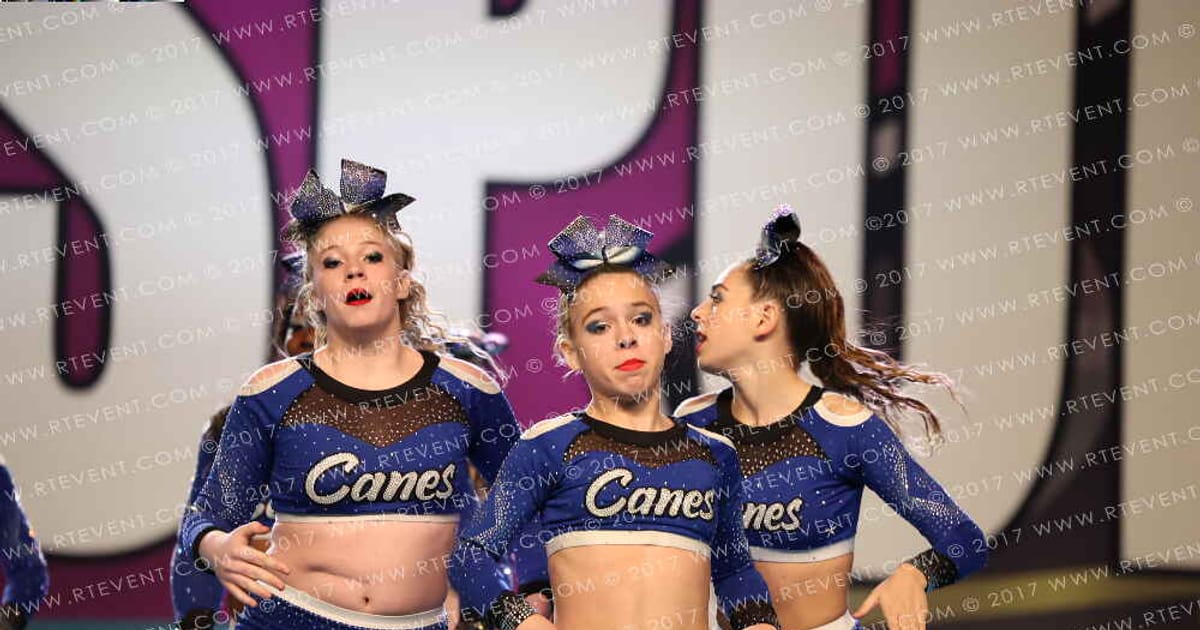 Flip City All Stars Black Out · CHEERSPORT NATIONALS HALL B1