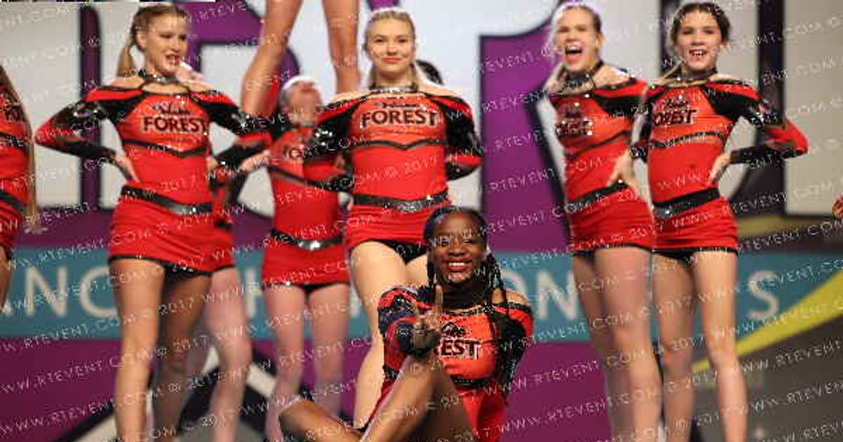 Wake Forest All Stars Wild Wolves · CHEERSPORT NATIONALS HALL B1