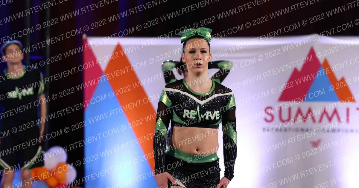 Revive Cheer Athletics Shock · The West Recreational Summit Sunday
