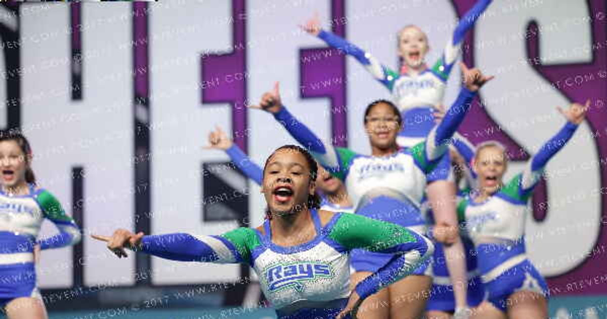 The Stingray All Stars Blush · CHEERSPORT NATIONALS HALL C2