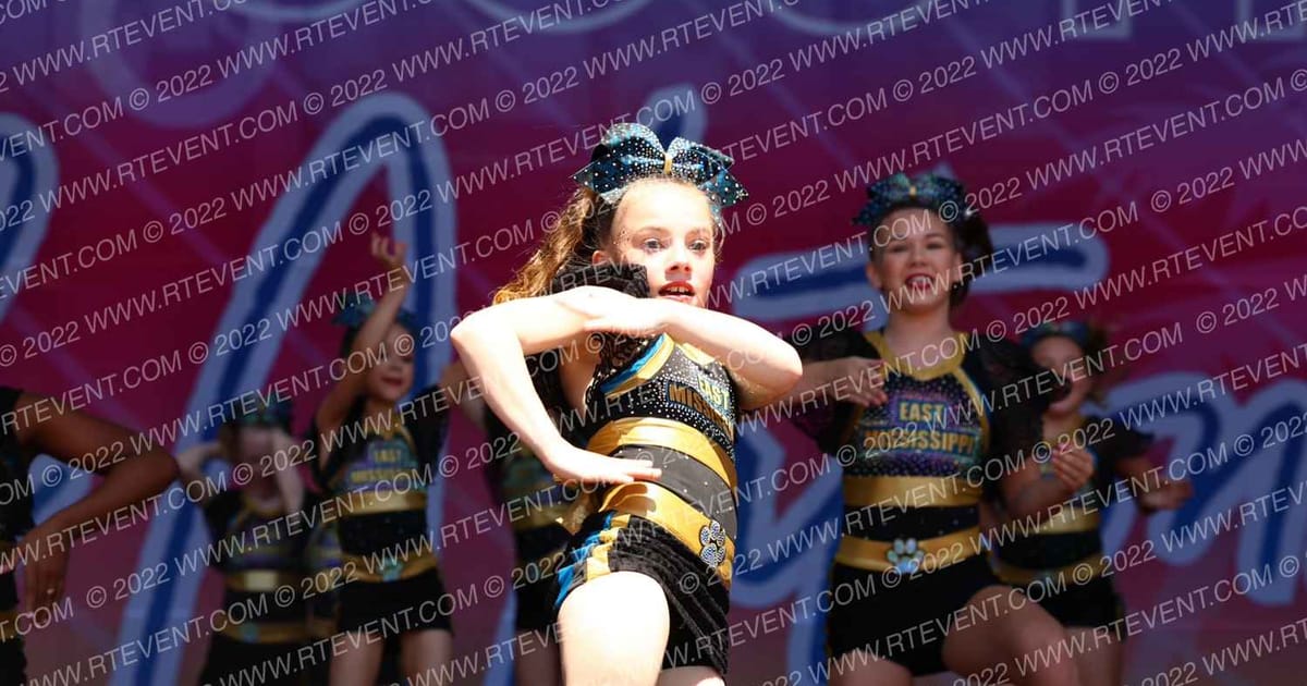 East Mississippi Cheer Sabres · Beach Blast