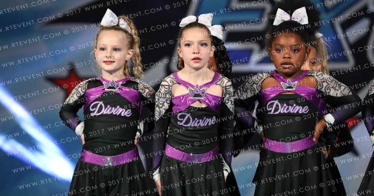 Divine Athletics Cheer Tiny Tiaras · Holiday Spectacular