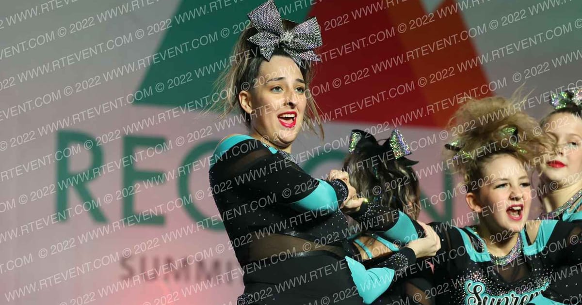 Supreme Cheer and Tumble Teal Dynasty · The West Regional Summit