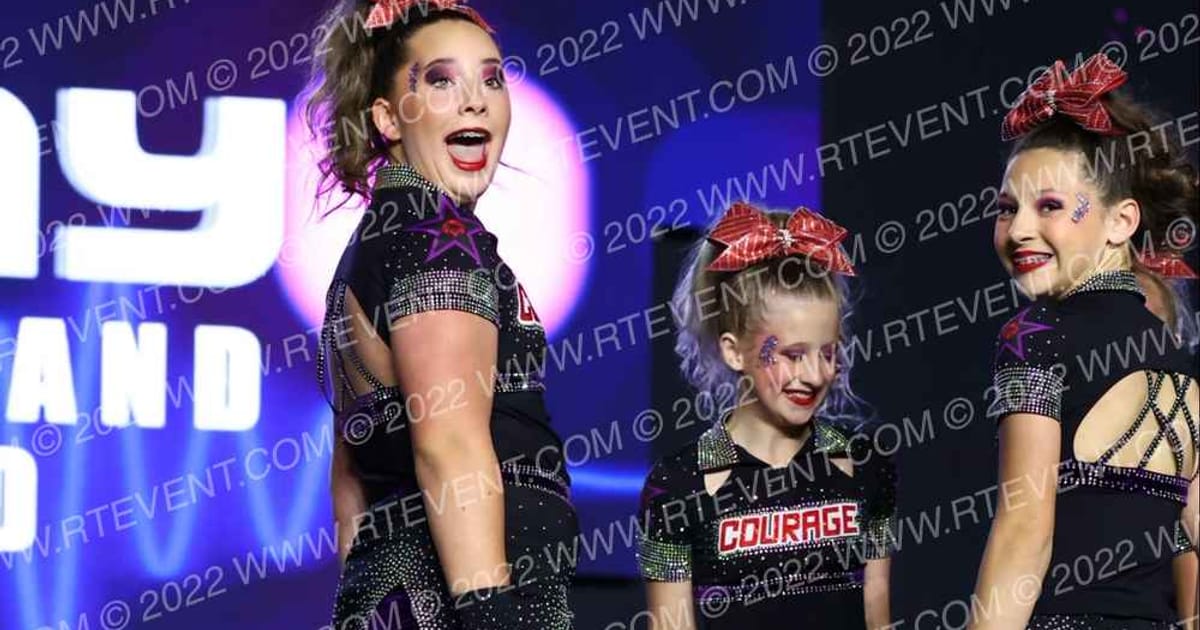 Courage Cheer and Dance United Destiny · All Star Worlds Tuesday and Thursday