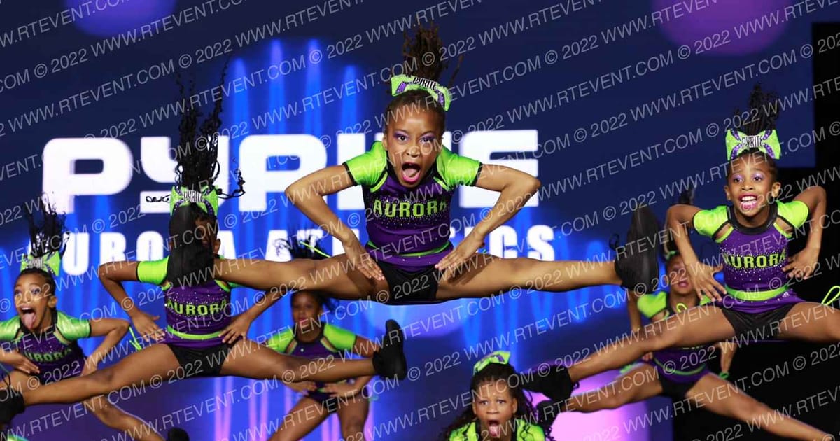 Aurora Athletics Pyrite · All Star Worlds Tuesday and Thursday