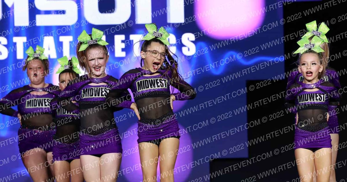 Midwest Athletics Po1son · All Star Worlds Tuesday and Thursday