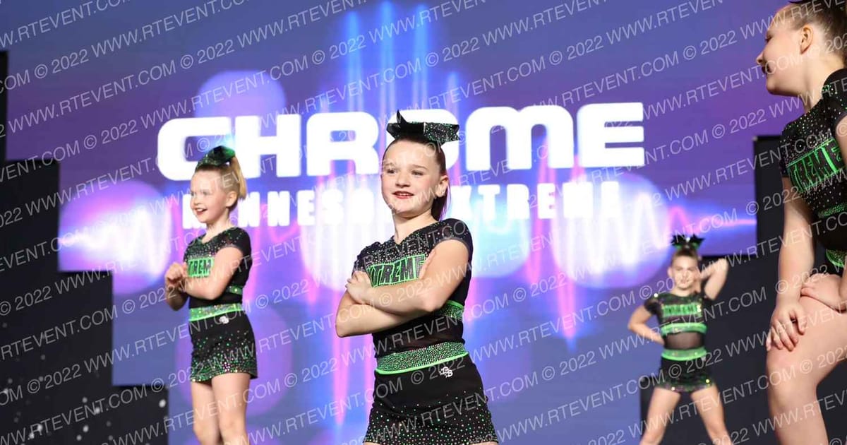 Minnesota Xtreme chrome · All Star Worlds Tuesday and Thursday