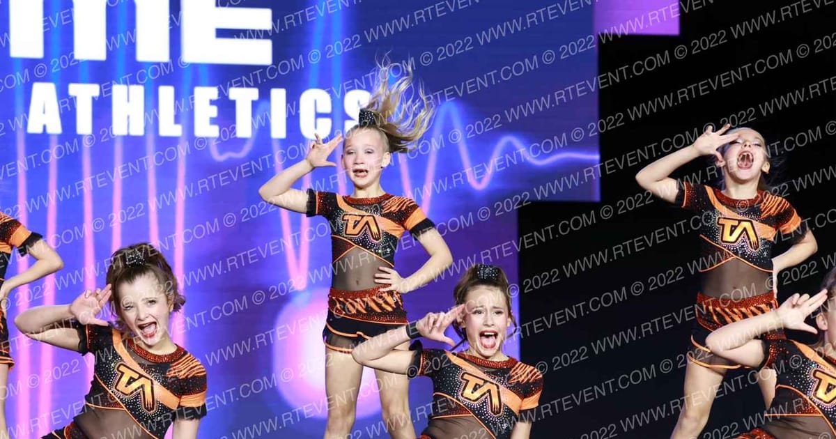 Tigers Athletics Lime · All Star Worlds Tuesday and Thursday