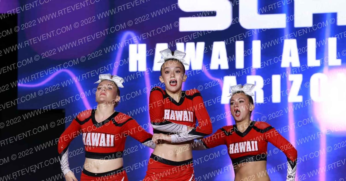 Hawaii All Stars Arizona Slay · All Star Worlds Tuesday and Thursday