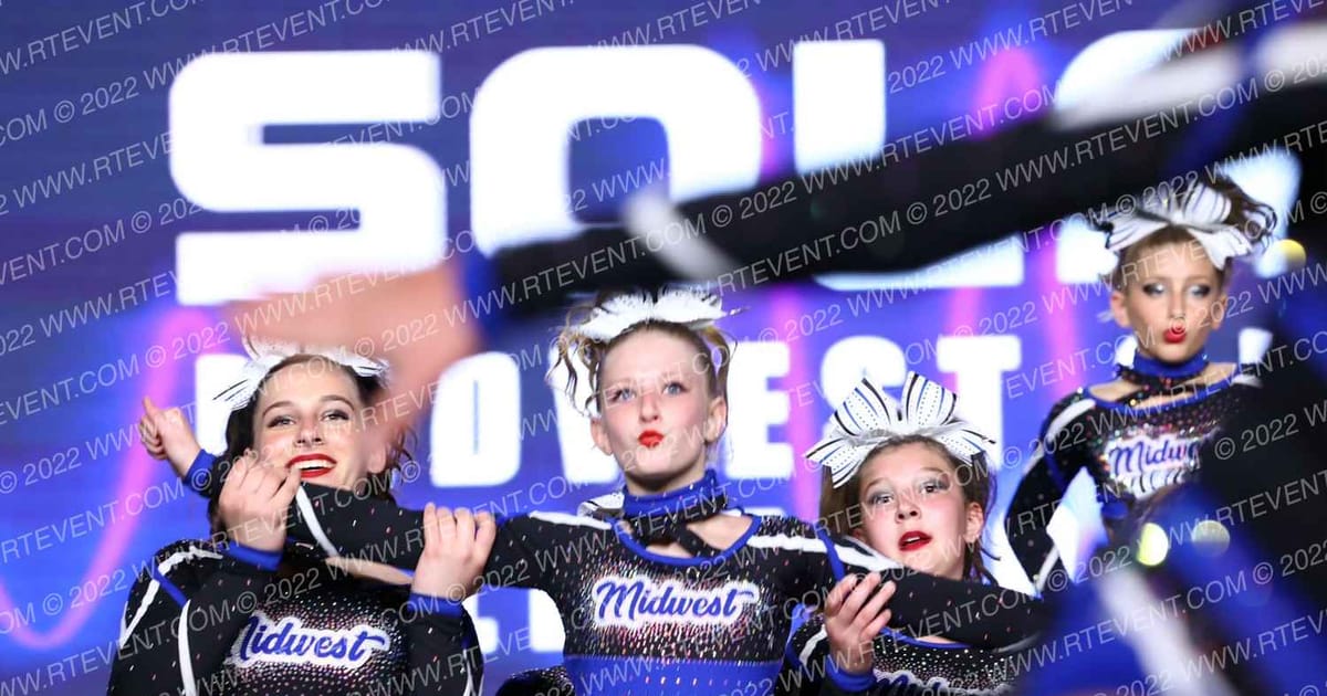 Midwest Cheer Elite Toledo Solar · All Star Worlds Tuesday and Thursday