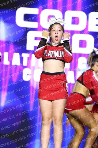 Platinum Cheer Company Code Red