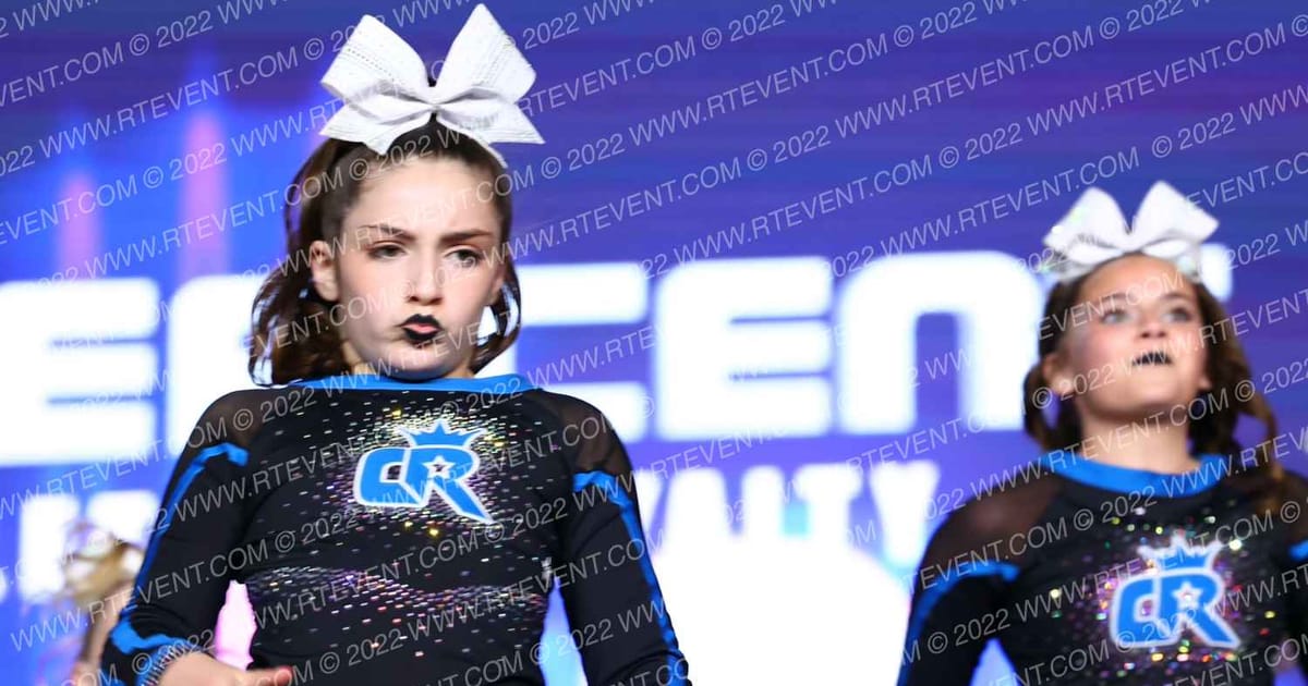 Cheerletics Royalty Maleficent · All Star Worlds Tuesday and Thursday