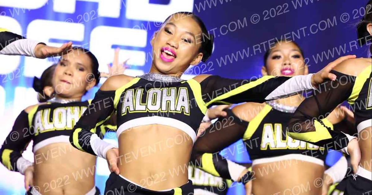 ALOHA CHEER ACADEMY Bad Beez · All Star Worlds Tuesday and Thursday