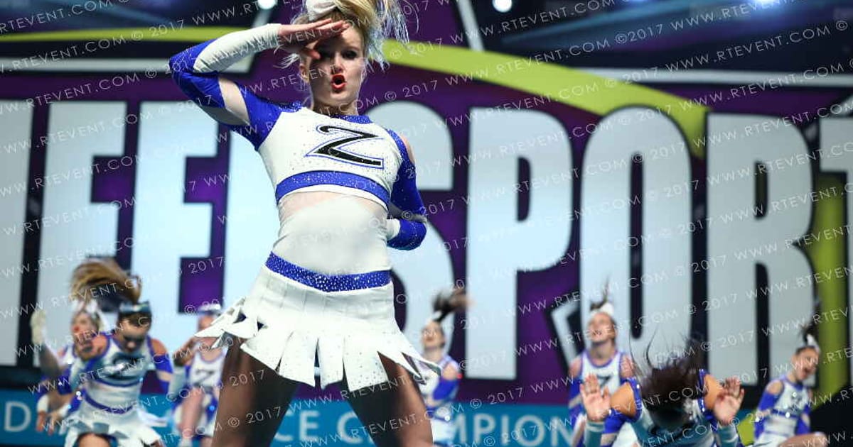 Zone Cheer All-Stars Platinum · CHEERSPORT NATIONALS HALL B2