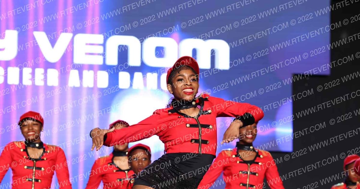 Viper cheer and dance Lady Venom · All Star Worlds Tuesday and Thursday