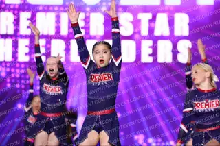 Premier Star Cheerleaders Silver