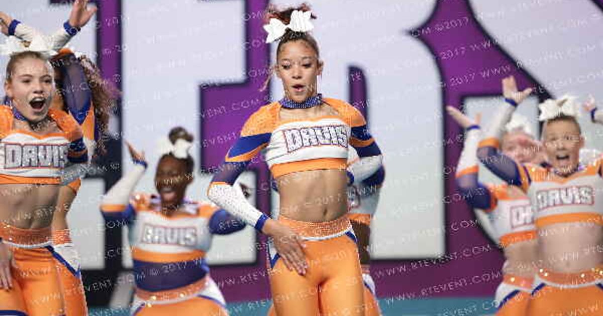 Davis Allstar Gym Inc Air Force ones · CHEERSPORT NATIONALS HALL C2