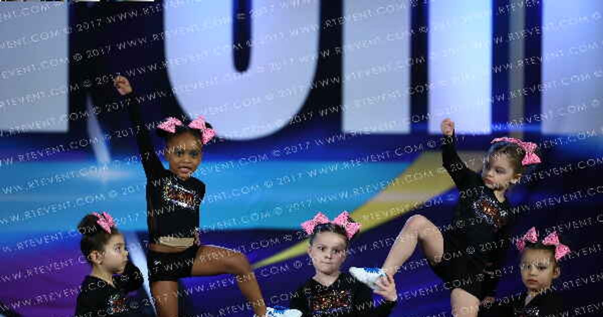Upper Merion All Stars Raindrops · CHEERSPORT Lancaster Classic Corrected