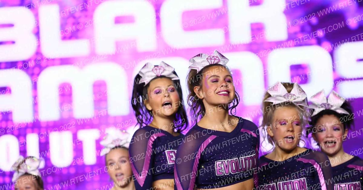 Evolution Cheer Black Diamonds · All Star Worlds Wednesday