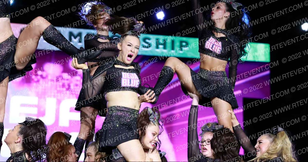 Strike Force Cheer Deja Blue · All Star Worlds Wednesday