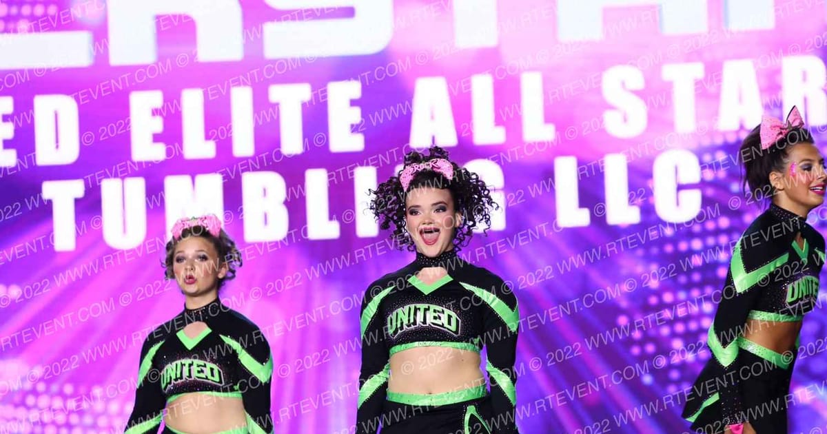 United Elite All Stars & Tumbling LLC Rockstars · All Star Worlds Wednesday