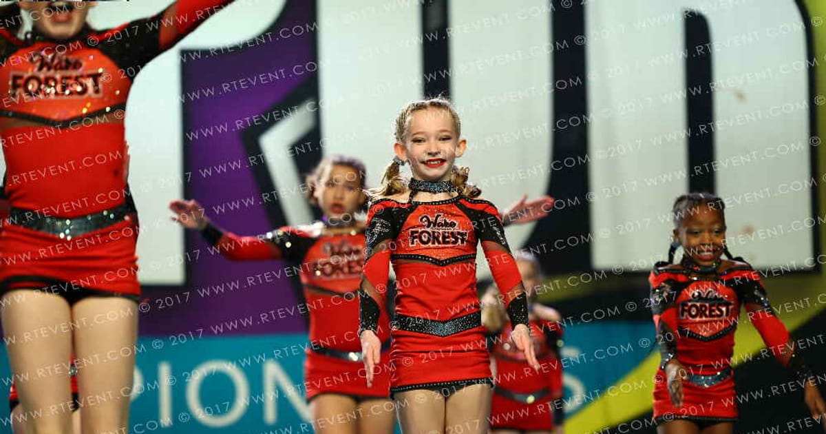 Wake Forest All Stars Red Wolves · CHEERSPORT NATIONALS HALL B3