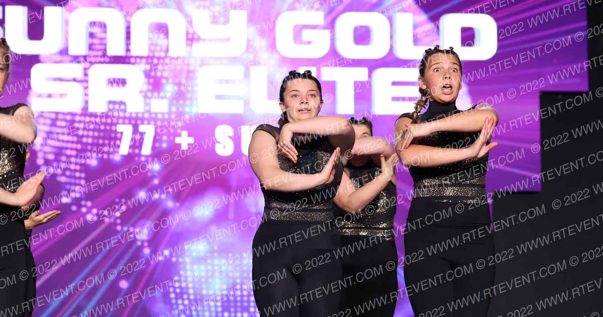 77 + Sunny Sunny Gold Sr. Elite · All Star Worlds Wednesday