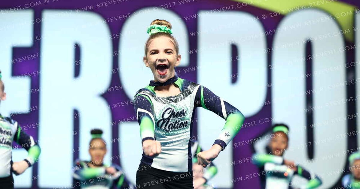 Cheer Nation Athletics Navy · CHEERSPORT NATIONALS HALL B2