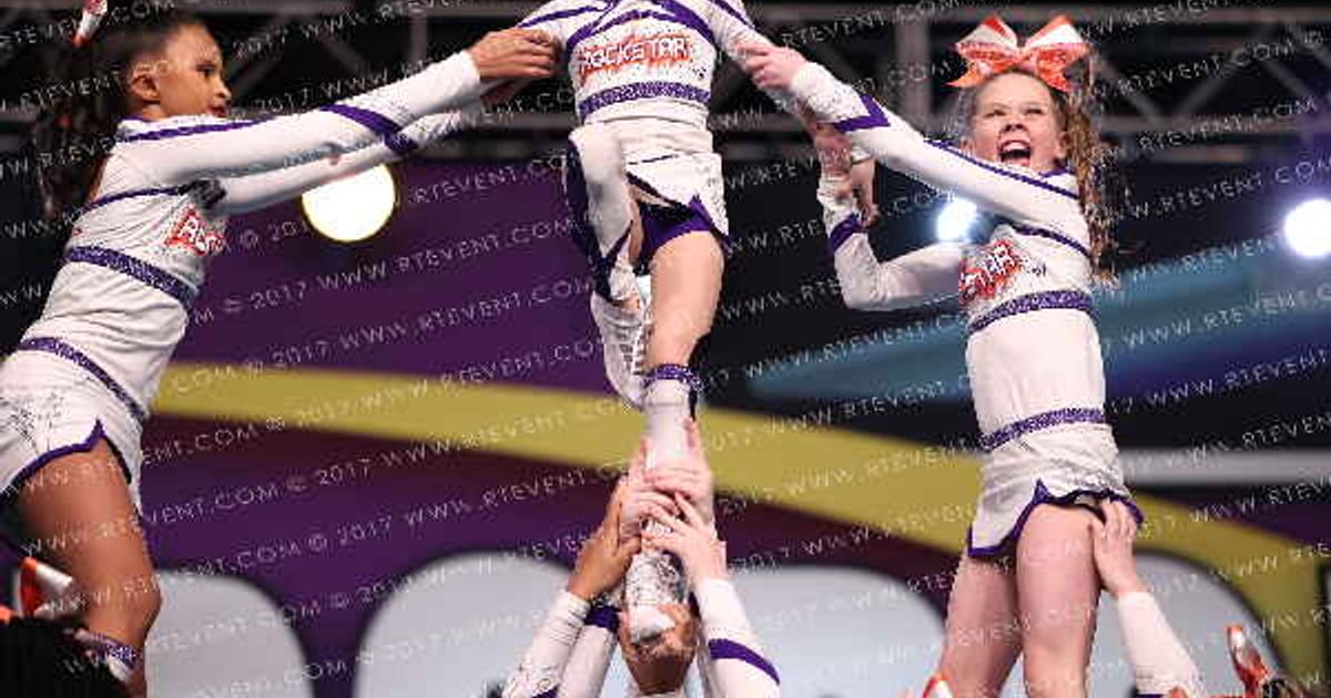 Rockstar Cheer Atlanta South Black Eyed Peas · CHEERSPORT NATIONALS HALL B5