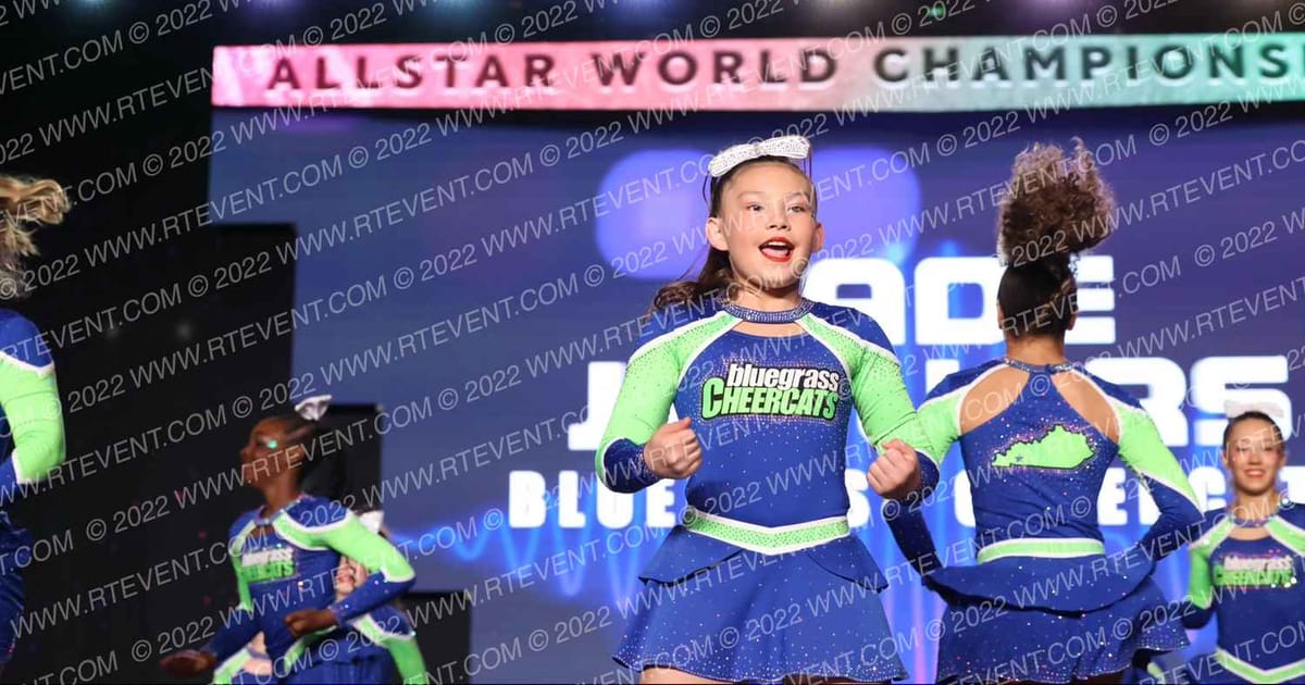 Bluegrass Cheercats Jade Jaguars · All Star Worlds Thursday