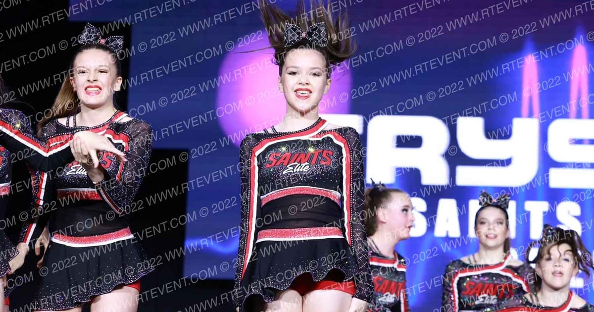 Saints Elite Cheer Crystal · All Star Worlds Thursday