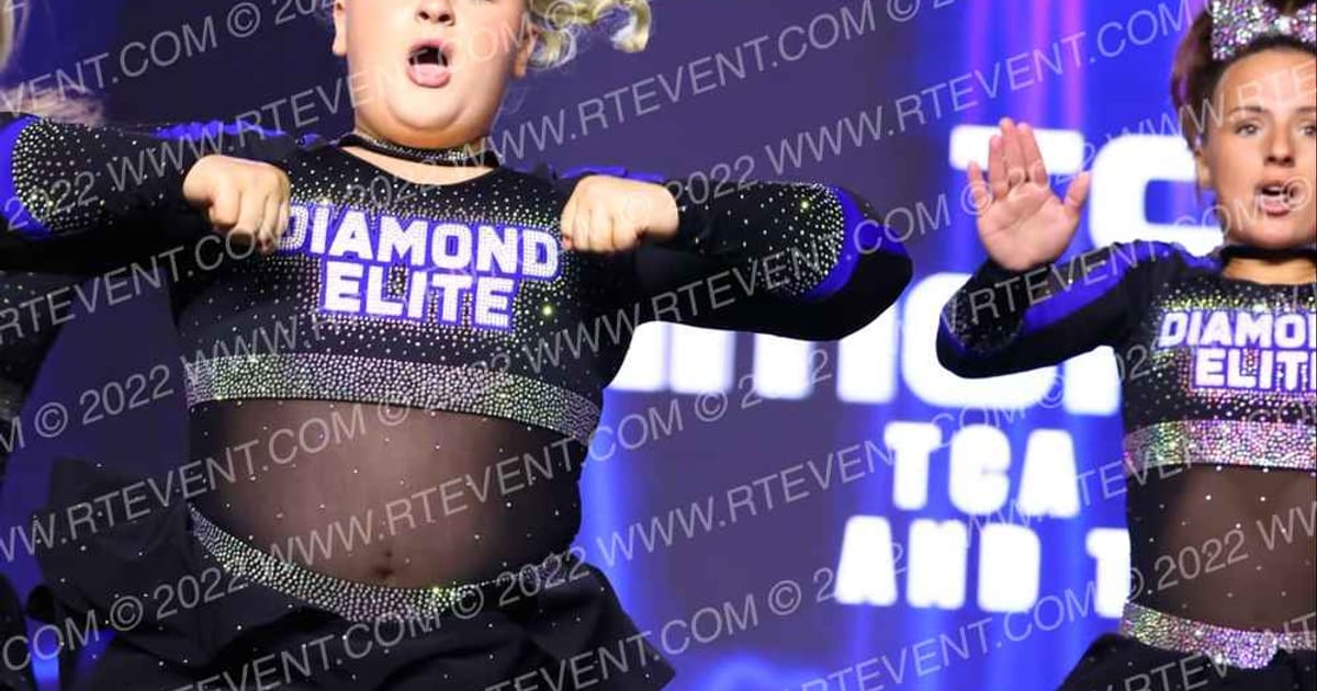 TCA Cheer and tumble TCA Diamond Elite · All Star Worlds Thursday
