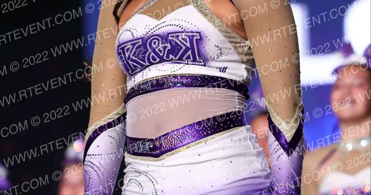 K&K Cheer Empire Lady Lavender · All Star Worlds Thursday