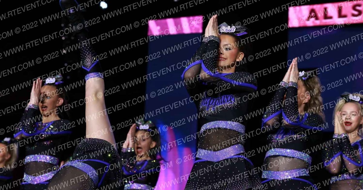 Sapphire Cheer and Dance Sapphire Cobalt · All Star Worlds Thursday