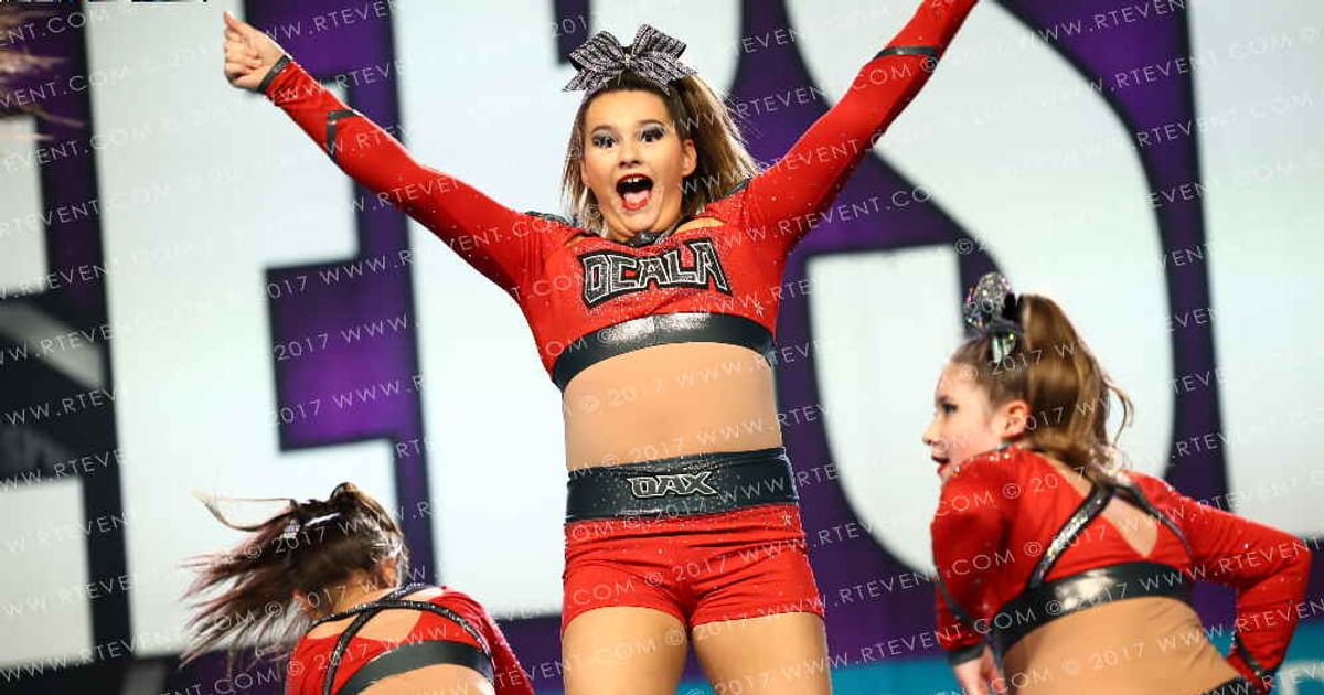 Ocala Athletix LAVA GIRLS · CHEERSPORT NATIONALS HALL B3