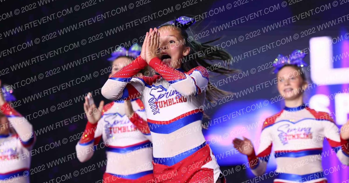 Spring Tumbling Lady Liberty · All Star Worlds Thursday