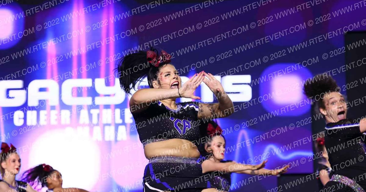 Cheer Athletics Omaha LegacyCAts · All Star Worlds Thursday