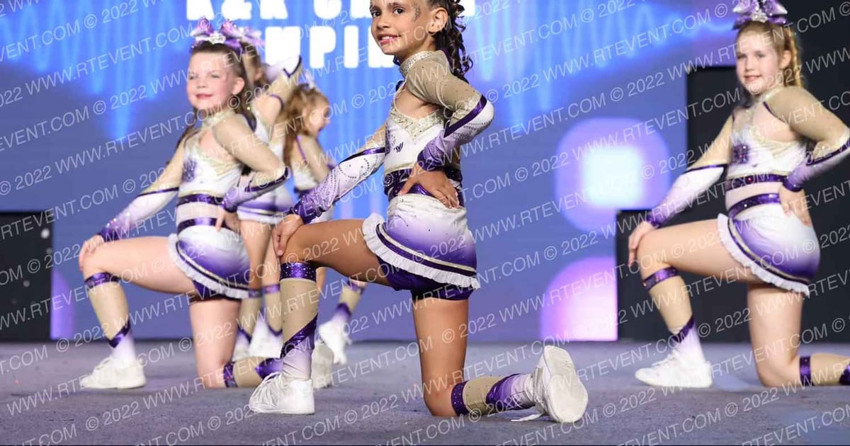 K&K Cheer Empire Mini Majesty · All Star Worlds Thursday