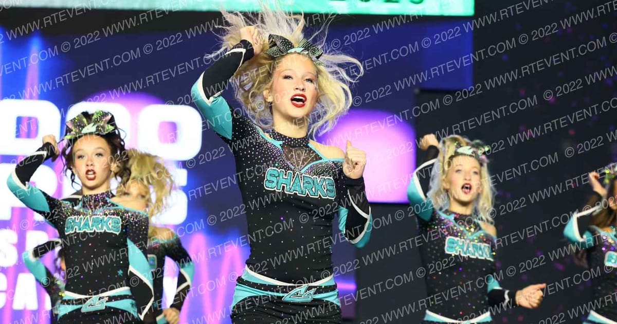 Cheer Sport Sharks Calgary Voodoo Sharks · All Star Worlds Thursday