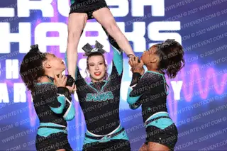 Cheer Sport Sharks Calgary Crush Sharks