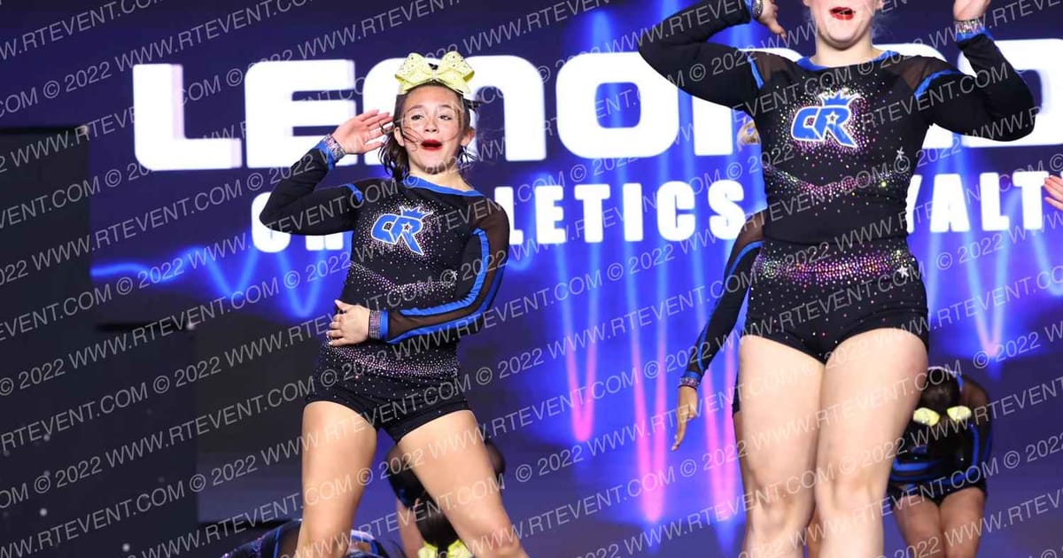 Cheerletics Royalty Lemonade · All Star Worlds Thursday